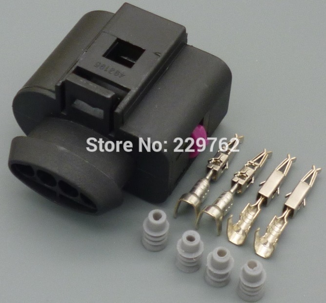 Shhworldsea 4 1 1717893 1.5mm j 0973804 1 0973704 automatische temperatuursensor stekker waterdichte elektrische draadconnector voor auto vrachtwagen