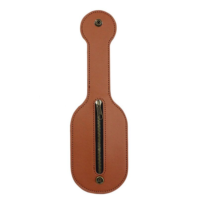 Mini portemonnee van pu leer, racketriem met drukknopen, multitool opbergtas