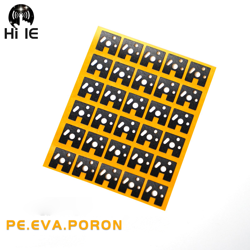 Mechanical Keyboard Shaft Underpad Single Switch PORON EVA PE Material Shaft Pad Plug Switch Pads Switch Buffer Foam