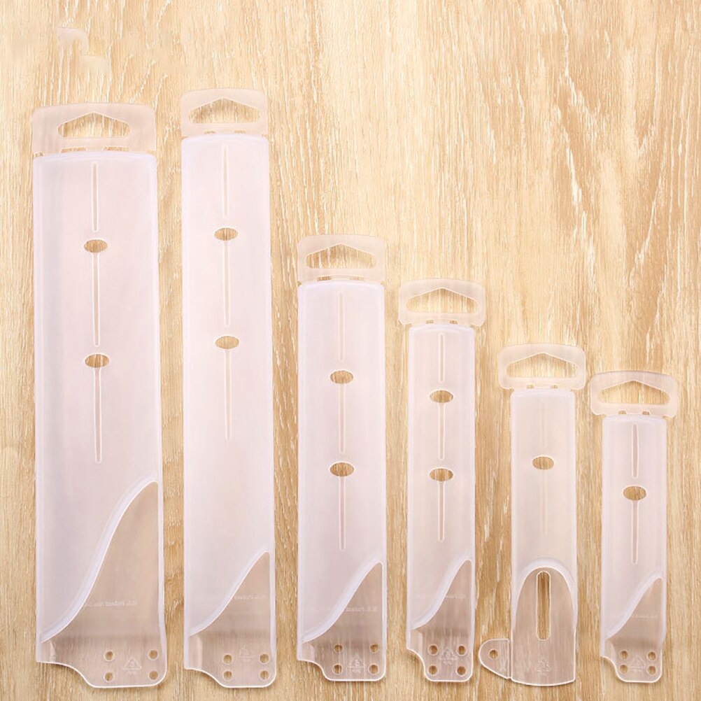 1 Set of 6pcs Plastic Knive Edge Guard Sheath Utility Cover Blades Protector Kitchen Knives Sheath Knives Edge Guards