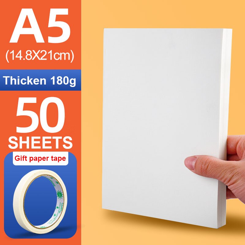 Pastel Paper For Oil Pastel Special-purpose Fine Grain Paper Oil Pastel Square Painting Cardboard Paste Paper A5/A4 Pastel Paper: A5 180g 50 sheets