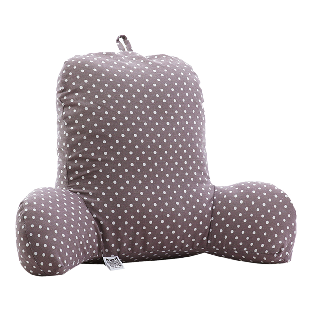 bequem Lesen Kissen Bettruhe Stuhl Sofa Bett Unterstützung von Lenden & Zurück, Feder Samt Gefüllt für Atmungsaktive Komfortable