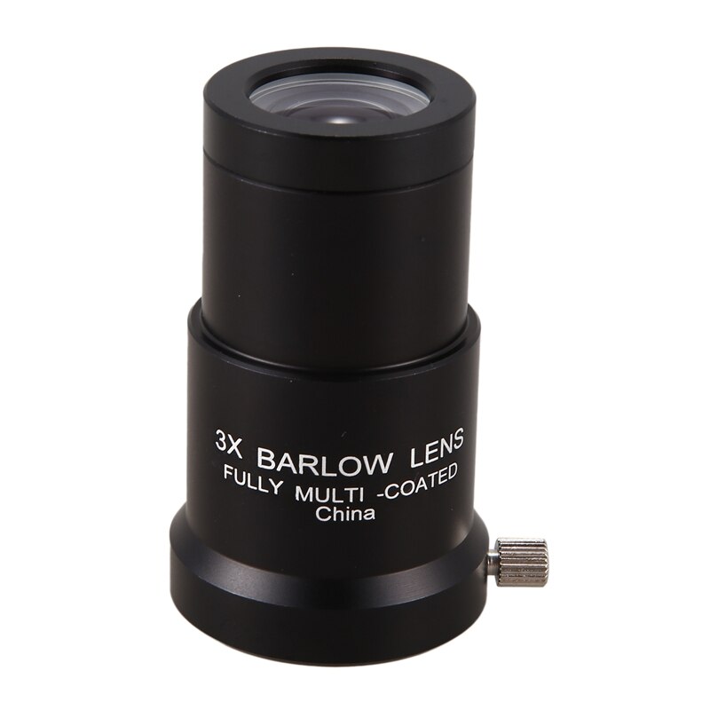 Aluminium Legering 3X Astronomische Telescoop Oculair Barlow Lens 1.25Inch Astronomische Telescoop Camping Accessoires: Default Title