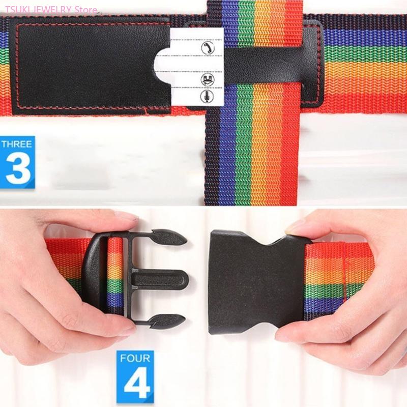 62ke bagageremmar praktisk packrem med snabbspänne resväskbälte