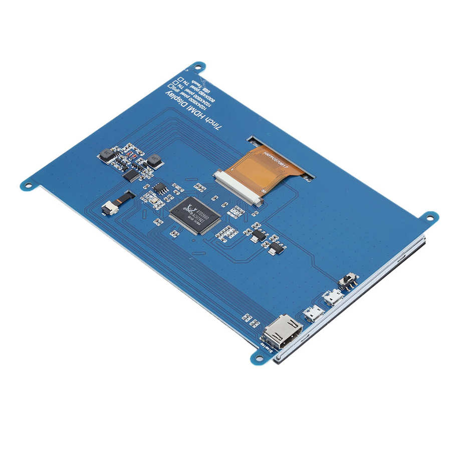 Display Voor Raspberry Pi 7 Inch Ultra‑clear Resolutie Aanraken Screen Volledige Kijkhoek Voor Windows/Ubuntu