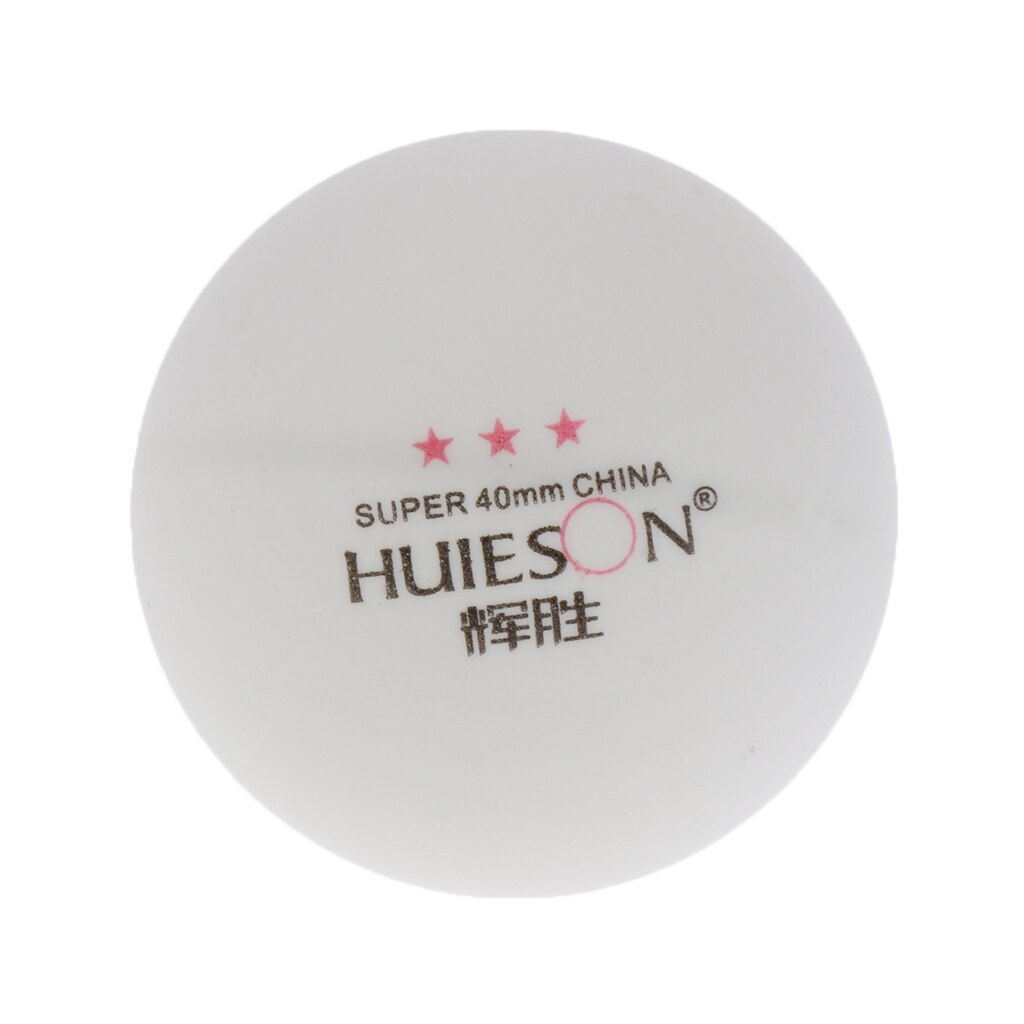 100 stück Zelluloid 3 Sterne 40mm Tischtennis Bälle Klingeln Pong Praxis Bälle Weiß Für Anfänger Spieler Turnier Verwenden