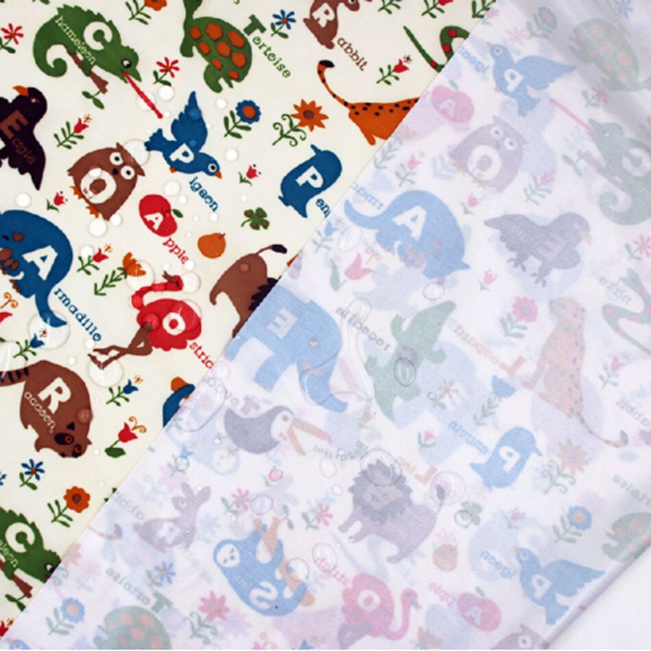 Polyester vandtæt pul ble materiale åndbart tpu stof til gør det selv baby stof bleer våde tasker tejido pul impermeable 1 2 3m