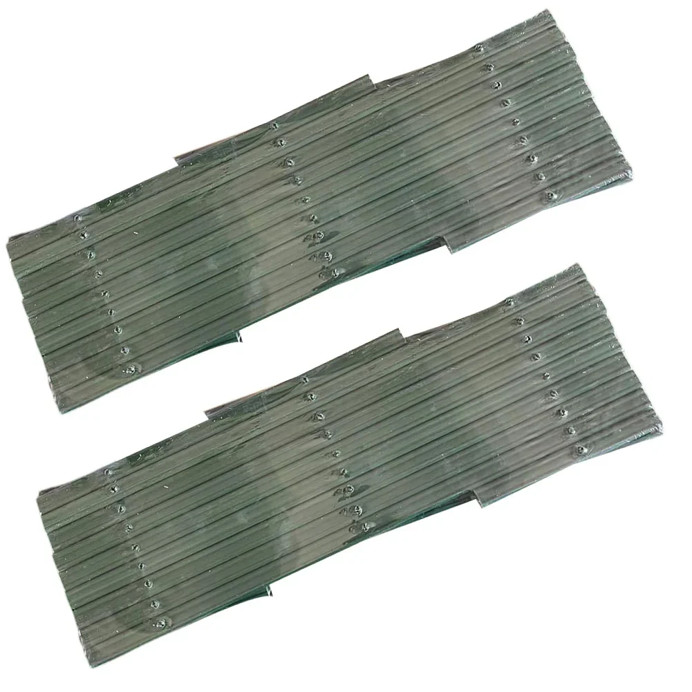 1/2 stücke vielseitiges PVC-Kunststoff gitter für Kletter pflanzen und dekorative 1,8 m x 30cm Zaun Gitter kletter pflanzen wand für den Garten: YELLOW