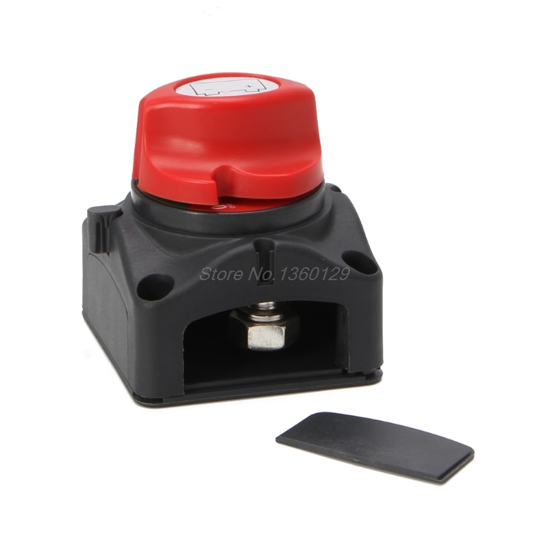 Universele Auto Batterij Isolator Master Cutoff Afgesneden Power Kill Switch 12 V/24 V Waterdichte Cover Schakelaar Voor auto Vrachtwagen Boot Auto