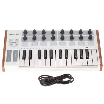 Portable MIDI Keyboard Controller Mini USB Keyboard MIDI Control MIDI Controller Keyboard Pads 7 Styles for Option