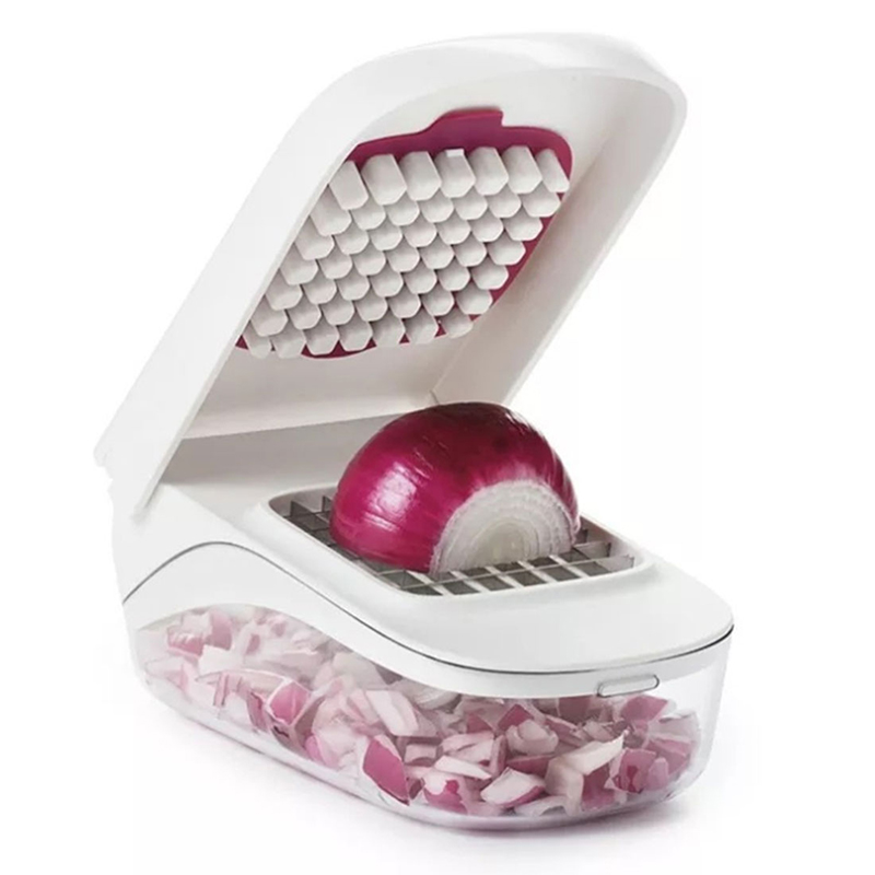 Handleiding Groente Fruit Slicer Chopper Verpletterd Ui Groente Grinder Fruit Kaas Cutter Dicing Blade Keuken Tool