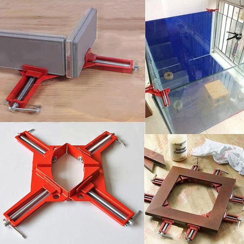 90 Degree Right Angle Angle Clip Woodwork Frame Welding Angle Block Fast Glass Clip Fixing Positioner Multifunction R3M3