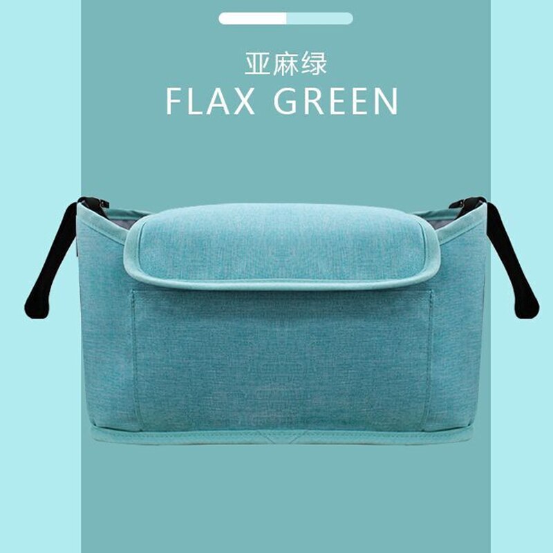 Wandelwagen Zak Kinderwagen Wandelwagen Organizer Kinderwagen Accessoires Kinderwagen Bekerhouder Cover Baby Buggy Winter Baby Accessoires: Green