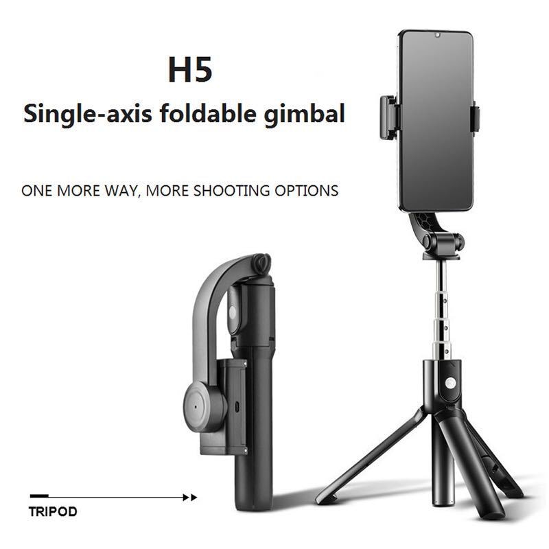 Selfie Stok Statief Smartphone Gimbal Bluetooth Verstelbare 2-As Stabilisator Voor Telefoon Xiaomi Iphone Samsung