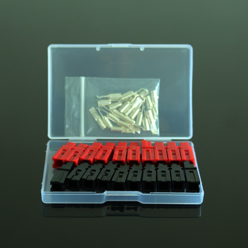 10 Paren/doos PP30 30A Power Connector Plug Rood Zwart Power & 20Pcs Contacten Voor Solar Caravan Boot