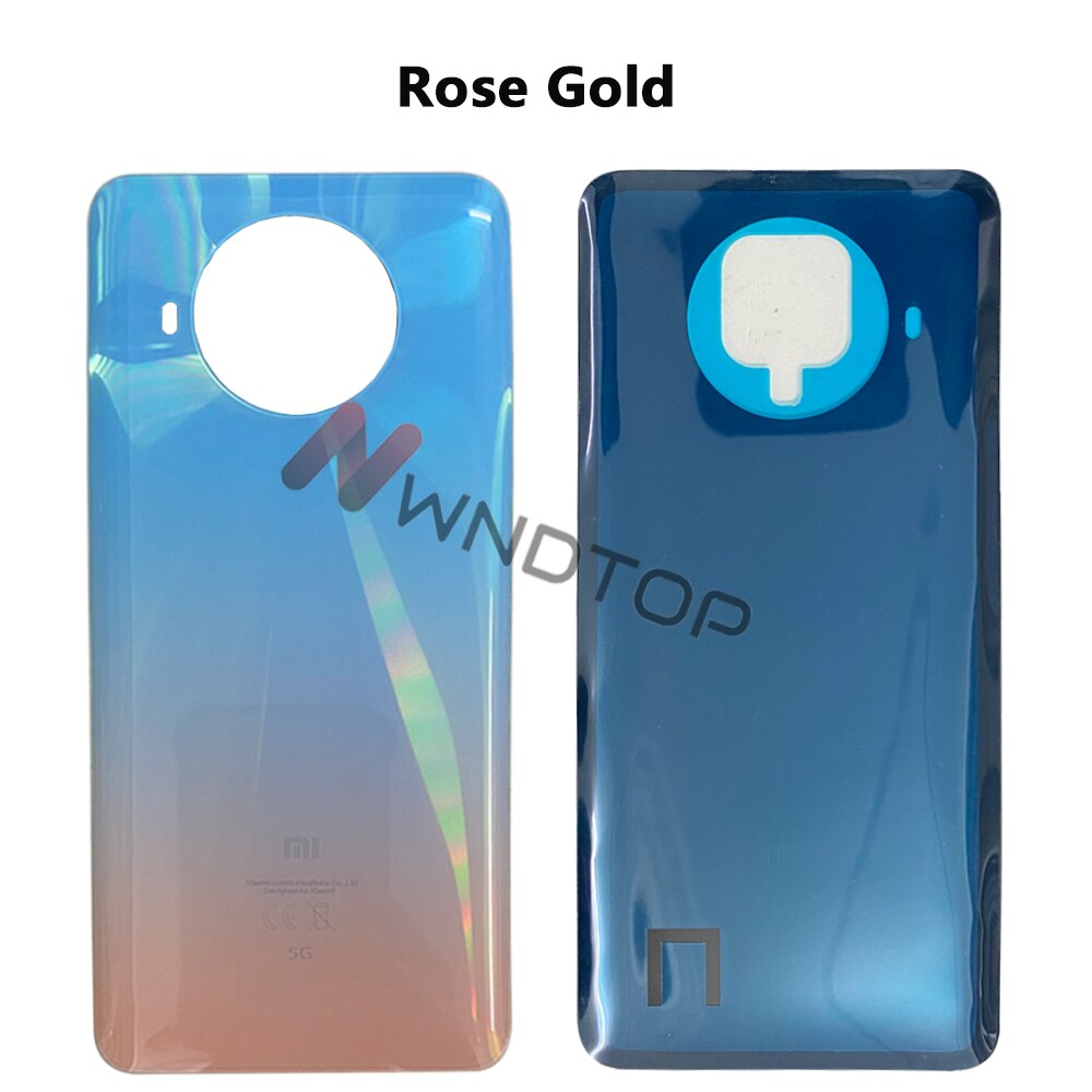 For Xiaomi Mi 10T Lite 5G Battery Cover Back Glass Panel Rear Door Case Mi 10T Lite Battery Cover Back Cover