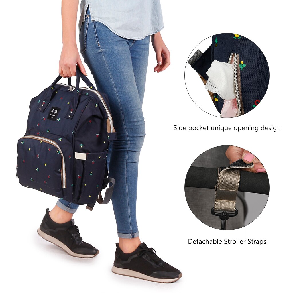 Luier Rugzak Mummy Grote Capaciteit Bag Mom Baby multifunctionele Waterdichte