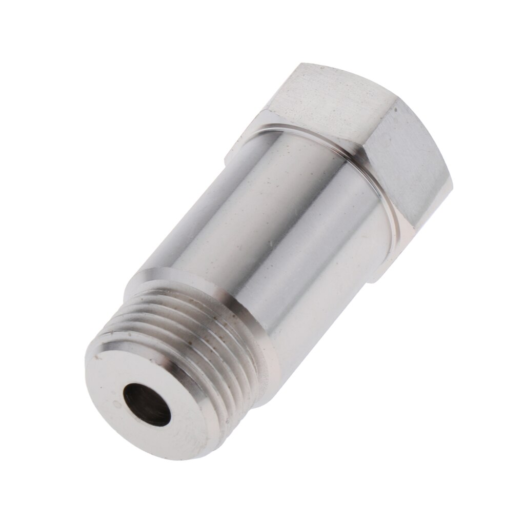 Oxygen Extender Spacer Spacer Spacer Straight Universal For Oxygen Sensor Stainless Steel