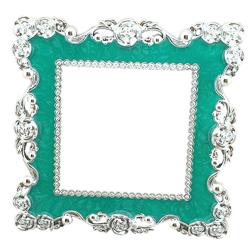 1pc Home Switch Cover Square Shape Switch Wall Light Socket Stickers 86X86mm Resin wall art white green Room Decoration ND: Green 