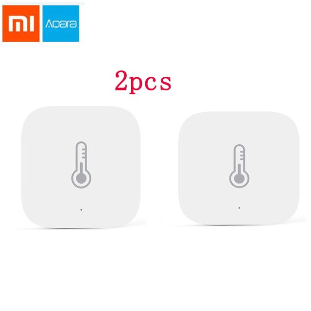 Xiao Mi Aqara Smart Temperatuur Hu Mi Dity Sensor Luchtdruk Omgeving Smart Control Via Mi Thuis Mi Jia App zigbee Verbinding: aqara version 2pcs