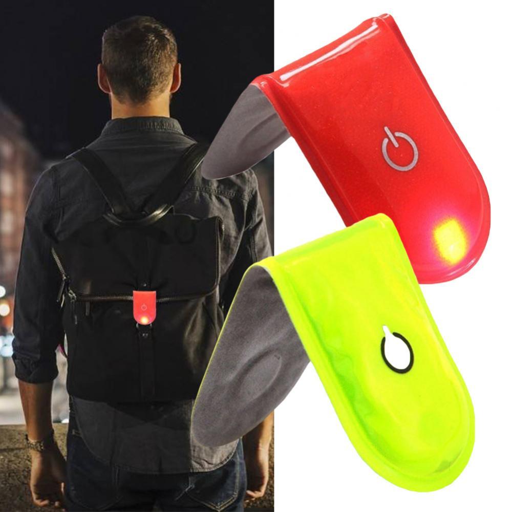 Licht Clip Op Veiligheid Led Reflecterende Magneet Strobe Running Walking Bike Fietsen