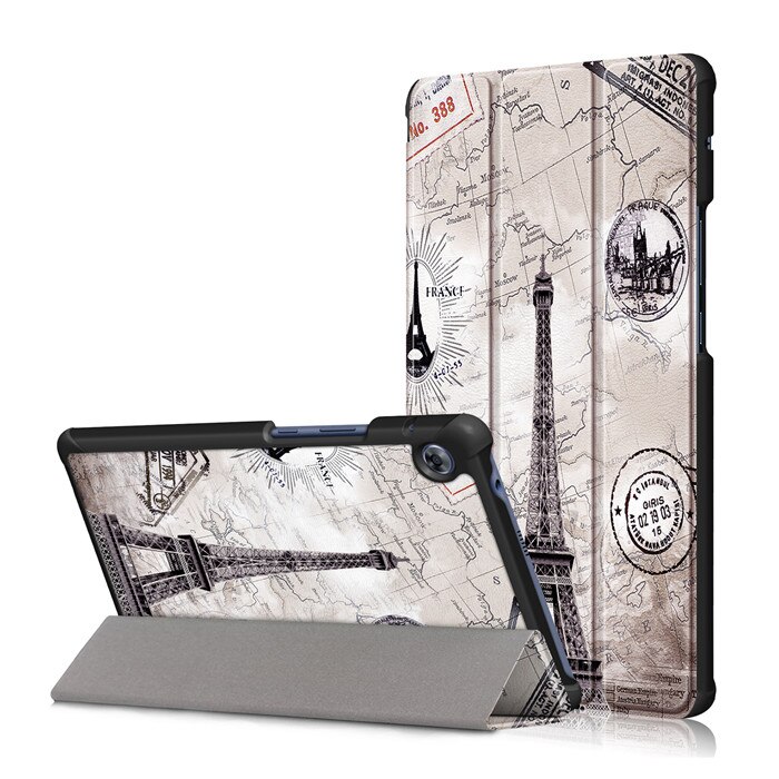 GLIGLE Case for Huawei MatePad T8 released Tablet slim print cover shell+Led+Touch pen: FGTT