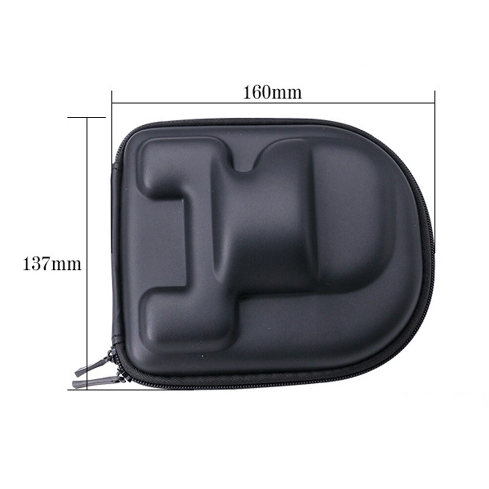 Fishing Reel Storage Bag Waterproof Protective Portable EVA Hard Shell Casting Case For Baitcasting Reel Fishing Accessories: Type A Right