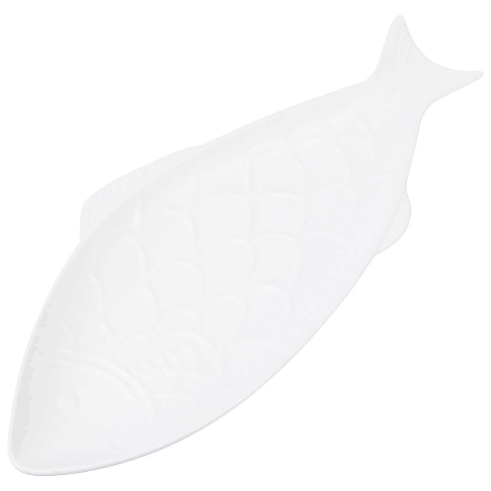 Assiette à motif de poisson en céramique, plateau à nourriture, fourniture de vaisselle de Restaurant créative