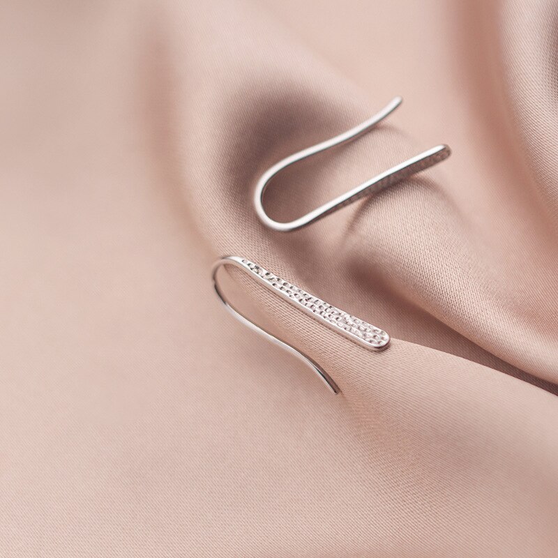 La Monada Orecchini A Cerchio per Le Donne in Argento 925 bella Donne Orecchini Dei Monili di Disegno Geometrico Orecchini A Cerchio in Argento sterlina 925