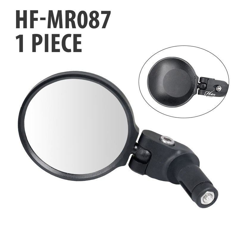 Hafny Bar End Fiets Spiegel Rvs Lens Achteruitkijkspiegel Voor Road Mountain Fiets Bar Platte Stuur: HF-MR087
