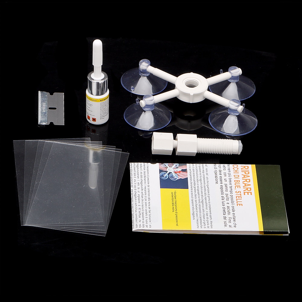 FORAUTO-Kits de reparación de parabrisas para coche, pantalla de ventana, pulido, Cuidado de Automóviles, Kits de vidrio para coche, juegos de herramientas de reparación, mantenimiento automotriz