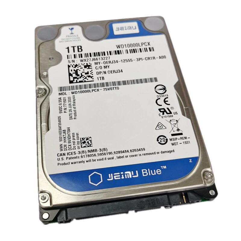 160Gb 250Gb 320Gb 500G 1Tb 2Tb Interne Harde Schijf Laptop Pc 2.5HDD SATA2-SATA3 8mb/32Mb 5400Rpm-7200Rpm 160 250 320 500G Hdd