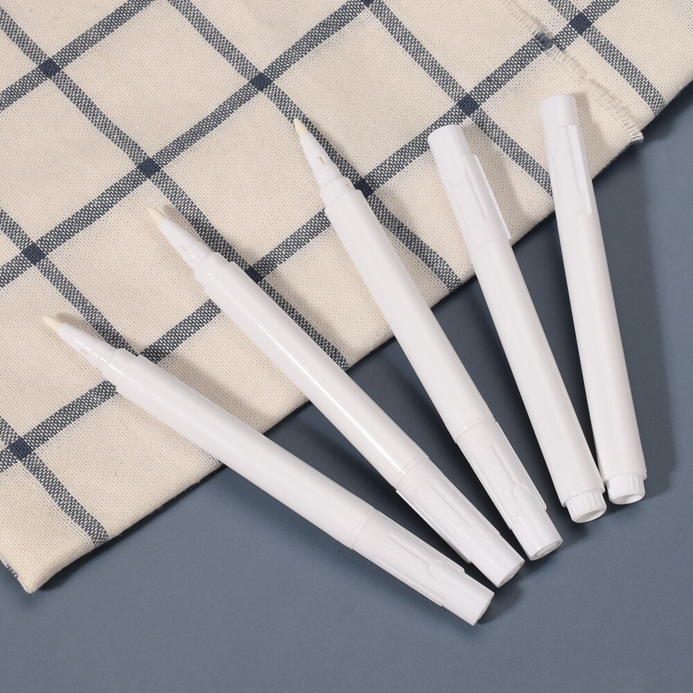 Rotuladores borrables de tiza líquida blanca para cocina, etiqueta adhesiva, tarro, pegatinas, almacenamiento, pegatinas de especias, pizarra, 5 uds.: Default Title