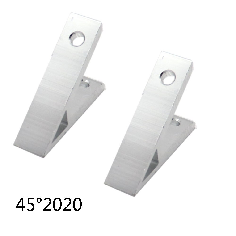 2pcs 45 degree 20x20 Corner Angle Bracket Connection Joint for series Aluminum Profile