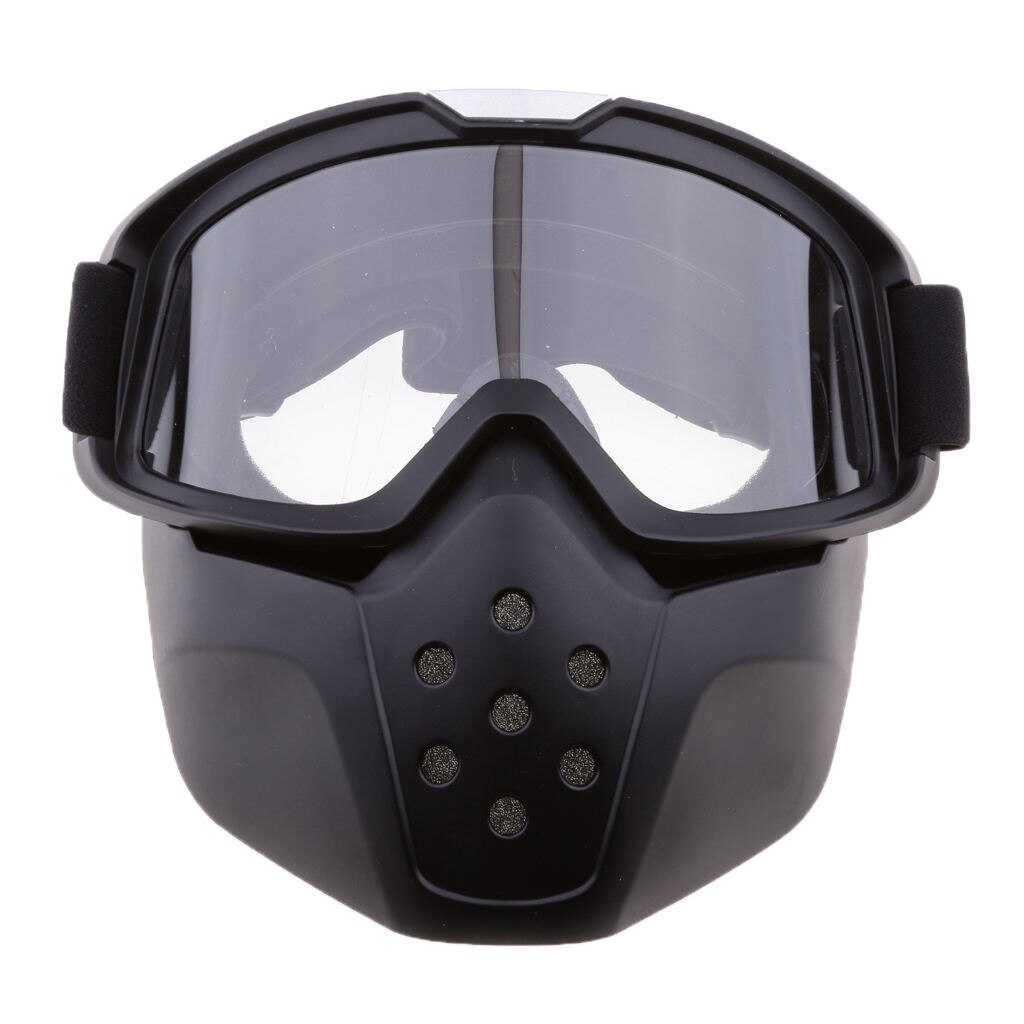 Motorcycle Goggles Met Afneembare Masker Veiligheidsbril Masker Bescherming Cool Helm Bril