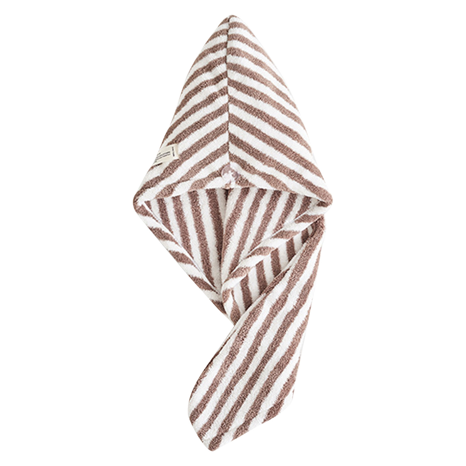 Vrouwen Handdoeken Badkamer Microfiber Handdoek Wrap Rapid Drogen Haar Handdoek Bad Handdoeken Fluwelen Strepen Volwassenen Microfibra Toalha De Banho: Bruin