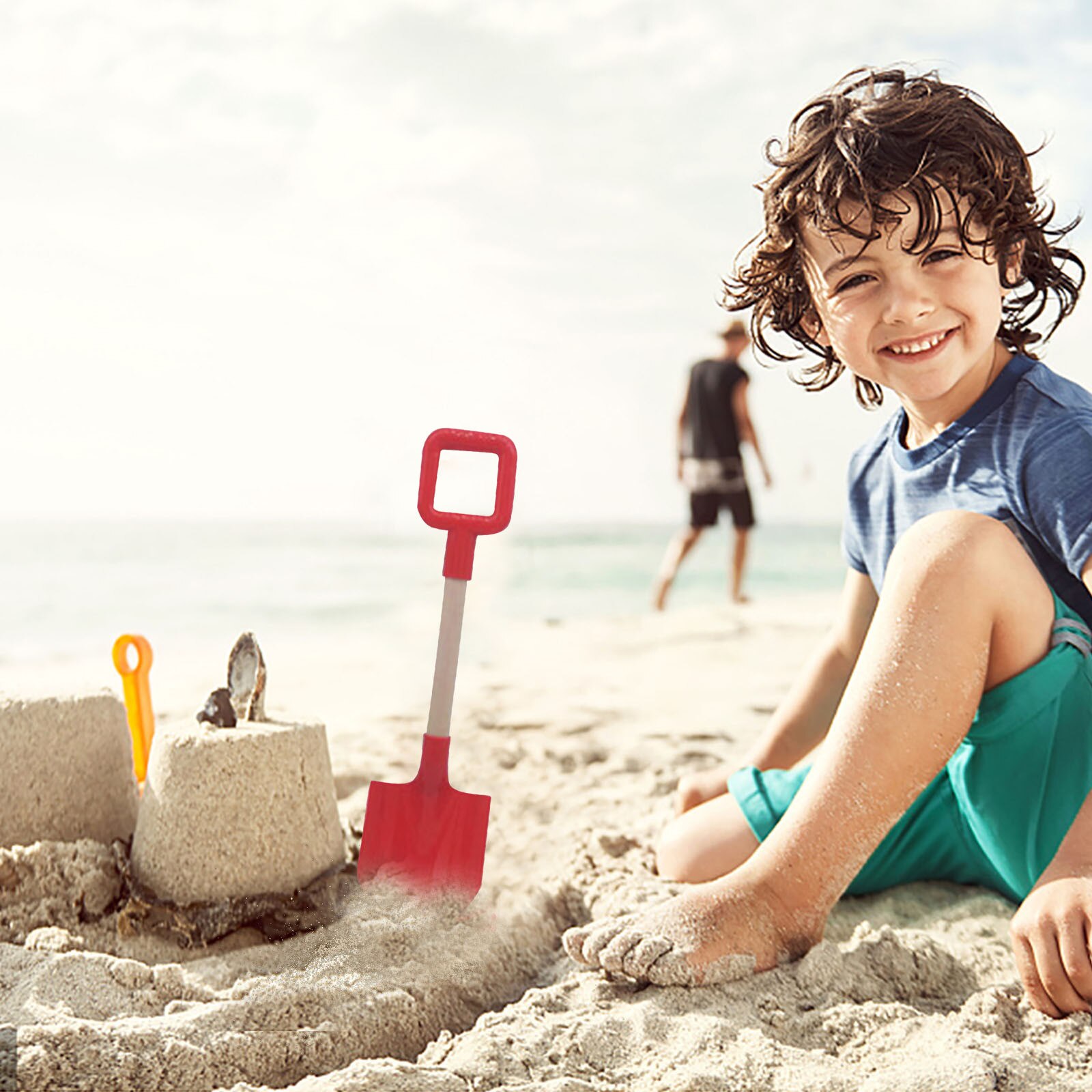 25 #1Pcs Strand Schop Strand Speelgoed Kids Outdoor Graven Zand Schop Play Zand Tool Spelen Schoppen Speelhuis zomer Strand Speelgoed