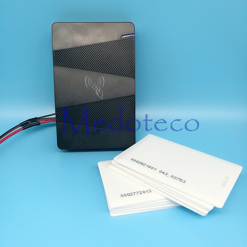 Waterproof 15000 user 125khz Rfid Access Control EM Card Access Control System without keypad Card only Outdoor Access control