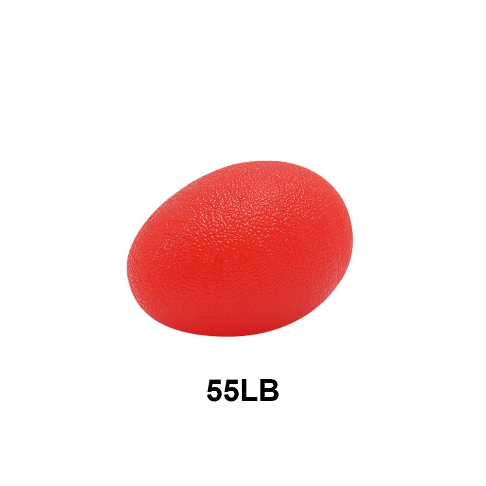 Silikon Quaddel Silikon Hand Griff-Ball Ei Männer Frauen Fitnessstudio Fitness Finger Schwere Trainer Stärke Muskel Erholung Greifer Trainer: Licht Grün