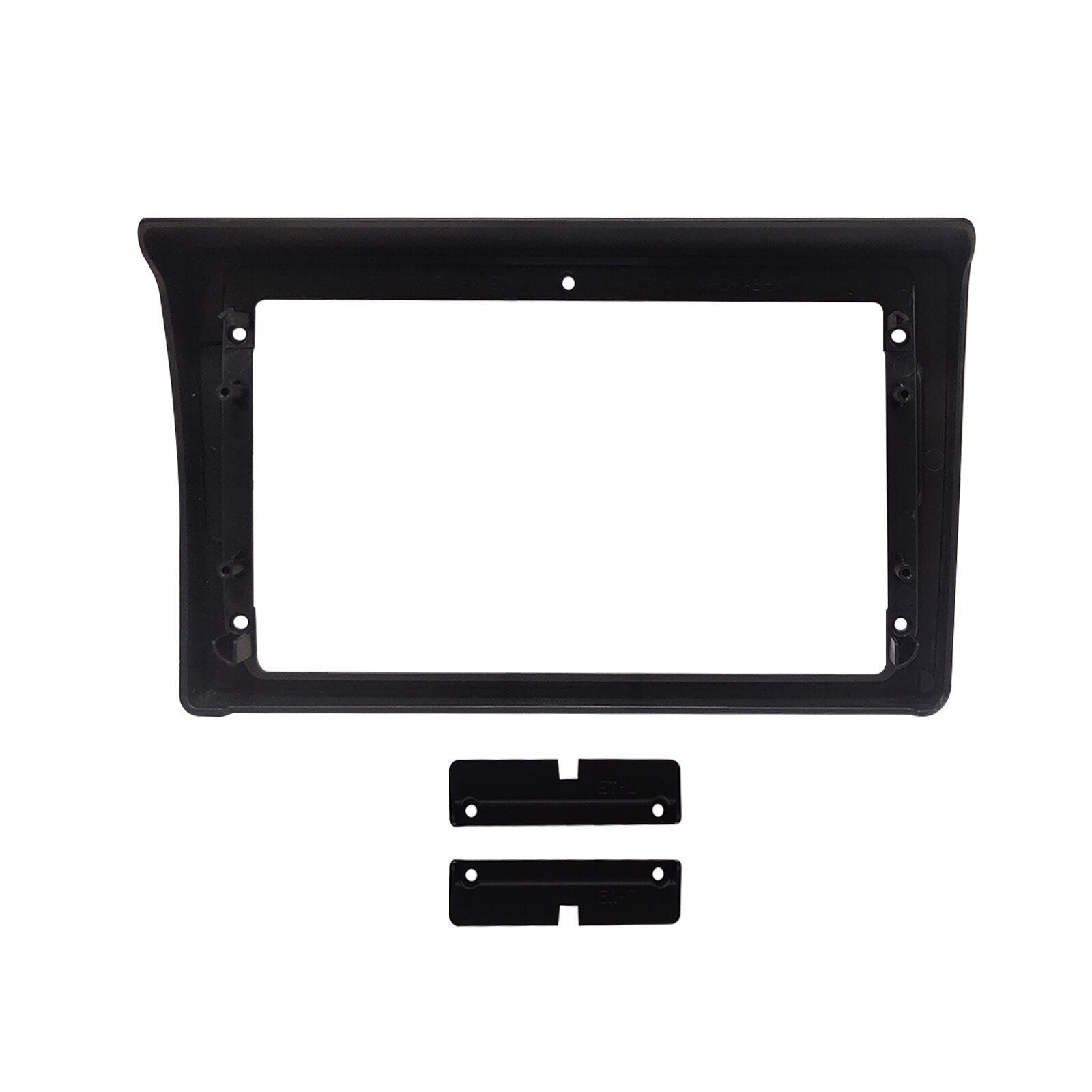 1DIN 2Din Car DVD Frame Audio Fitting Adaptor Dash Trim Kits Facia Panel 9 inch For Toyota Etios + Double Din Radio Player