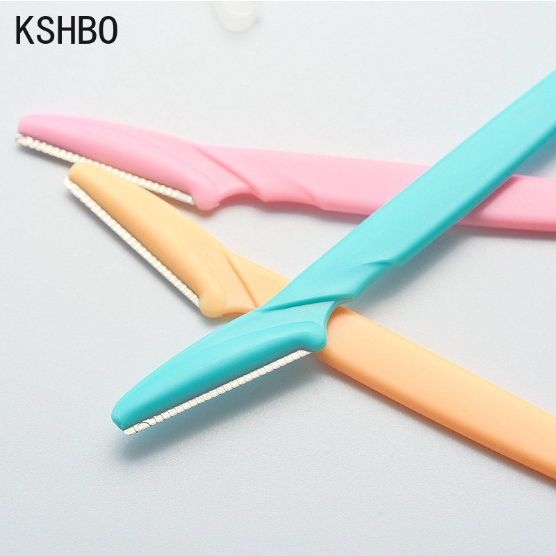 3Pcs / set Eyebrow Trimmer Eyebrow Razor Shaver Blade Eye Brow Shaper Face Razor Facial Hair Remover for Women Makeup Tools