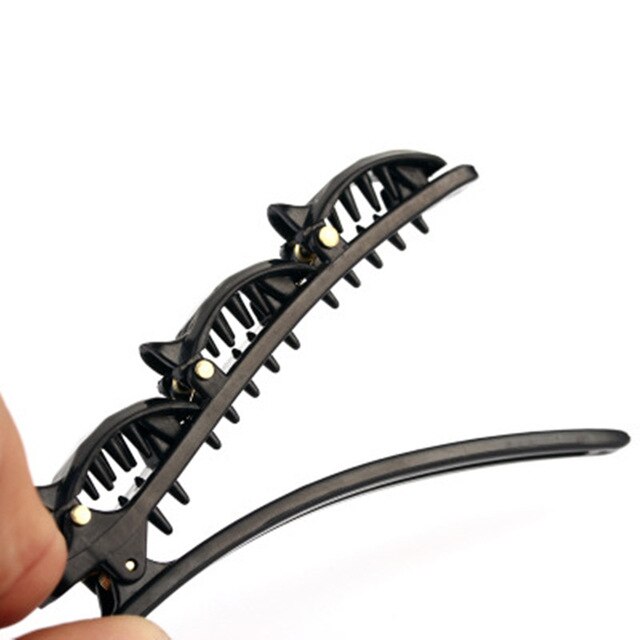 Accesorios para el cabello con doble flequillo, diademas de doble capa, horquilla para peinado: a