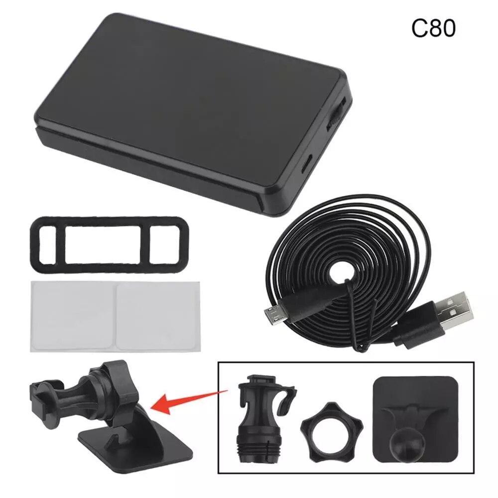 4.5inch Digital Car GPS MPH/KM/h HUD Display Speedometer Bike Motorcycle Car HUD Head-up Display Type Accessories: Default Title