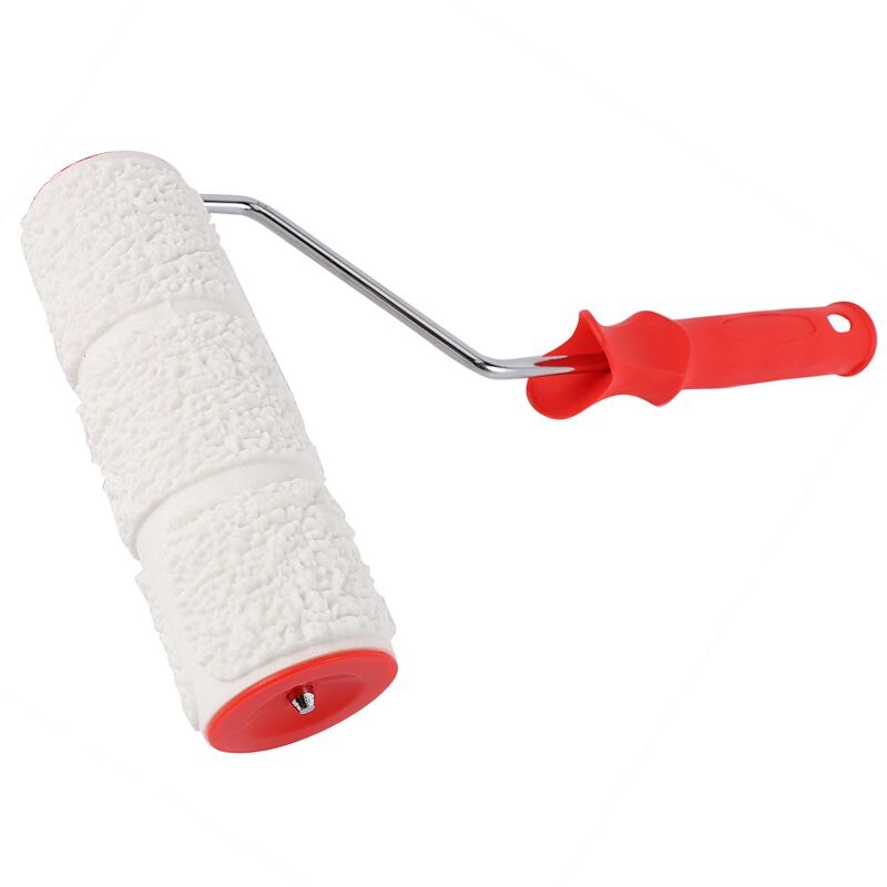 Rouleau à peinture décoratif à motifs outils de peinture murale tampon de Protection en caoutchouc polyuréthane texturé roue de poterie