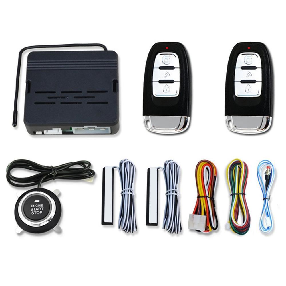Keyless Entry System Start Stop Car Alarm System Start Stop Button Car Central Lock Auto Alarm Remote Engine Start
