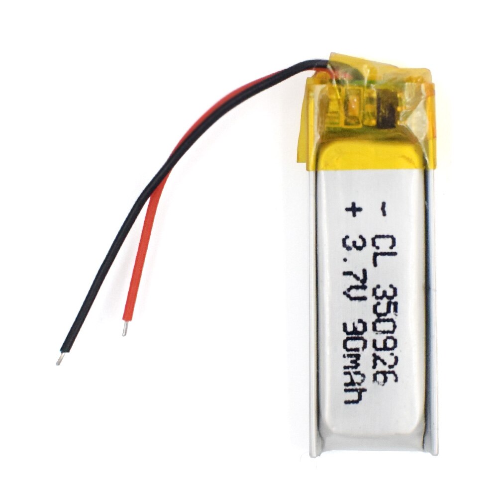 3,7 V 90mAh 350926 Lithium-Polymer Li-Po li ionen Akku Lipo zellen Für MP3 MP4 GPS bluetooth kopfhörer lautsprecher