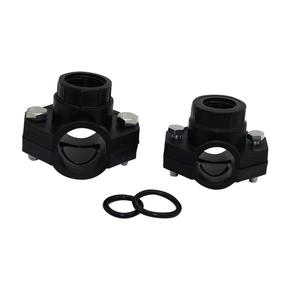 DN32, DN25 Pipe clamp Agriculture Irrigation Pipe Saddle Clip Brackets Saddle Clamp Gardens Watering Pipe fitting 1 Pc