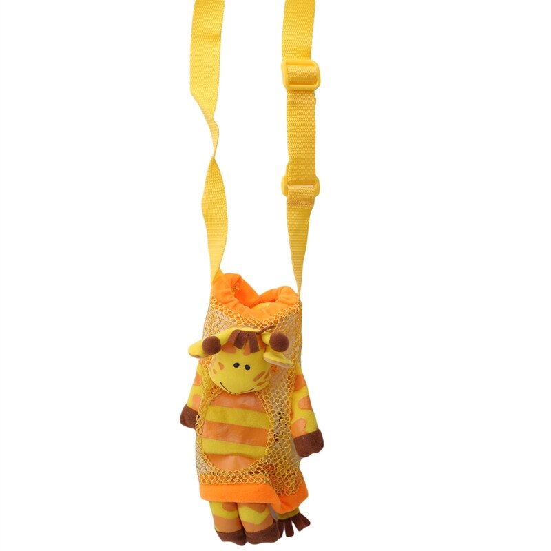 Infrant Newborn Baby Bottle Holder Bottle Feeding Stroller Accessories Feeding cartoon animal Bottle Plush Pouch Cover Sling: Fawn