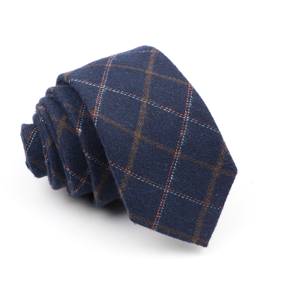 Corbatas clásicas de algodón para hombre, corbatas ajustadas hechas a mano de 6CM con cuello, a rayas, a cuadros, para negocios, bodas y fiestas,: 19