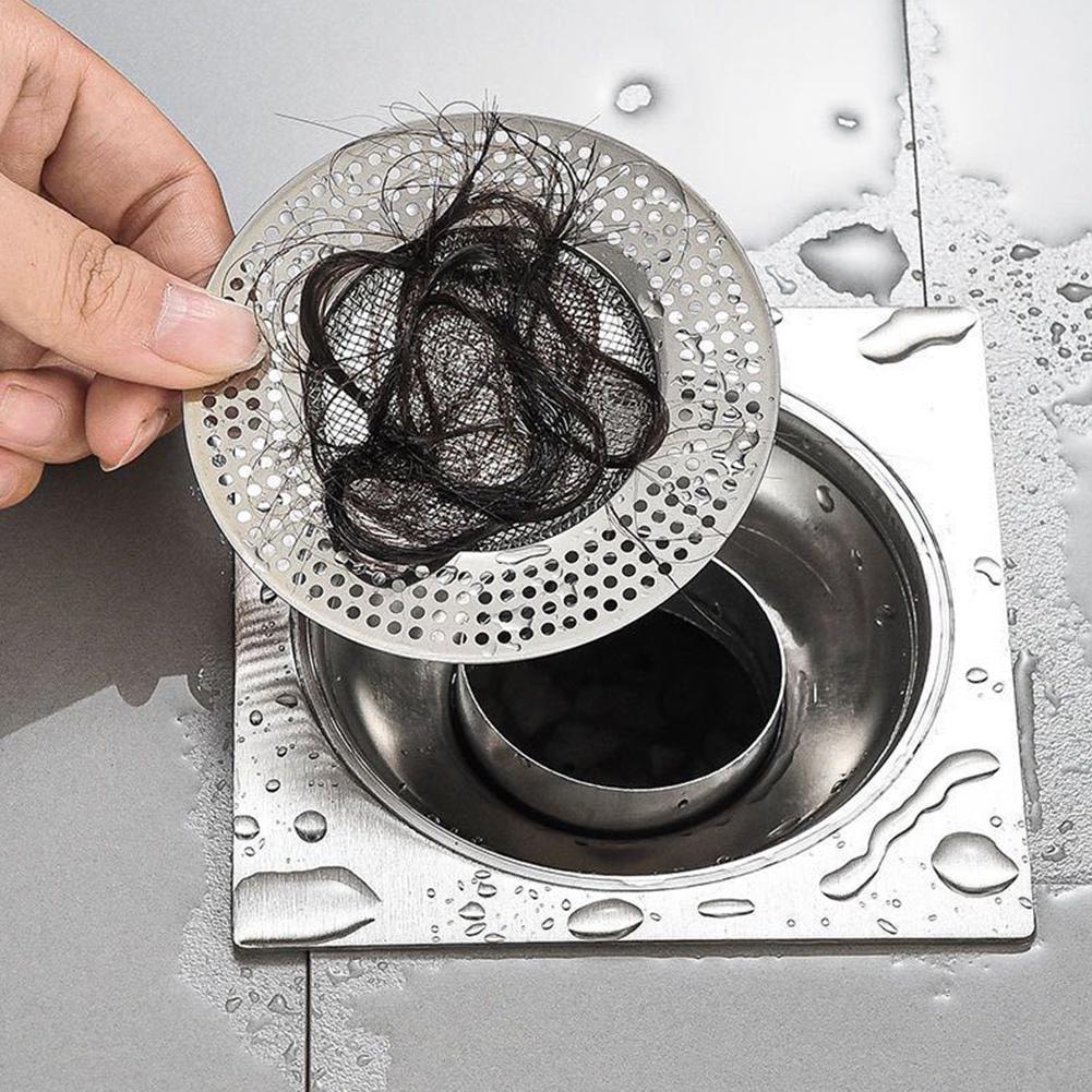 Kitchen Sink Strainer Full Coarse Mesh Kitchen Bathroom Bathtub Drain Filter Strainer Waste Screen